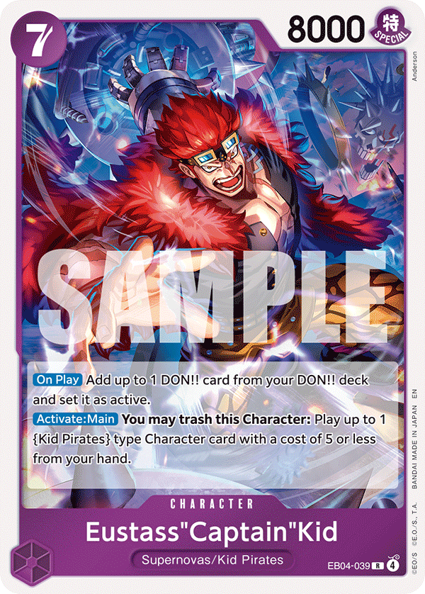 Eustass Captain Kid EB04-039