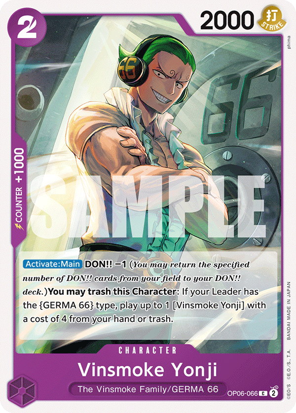 Vinsmoke Yonji OP06-066
