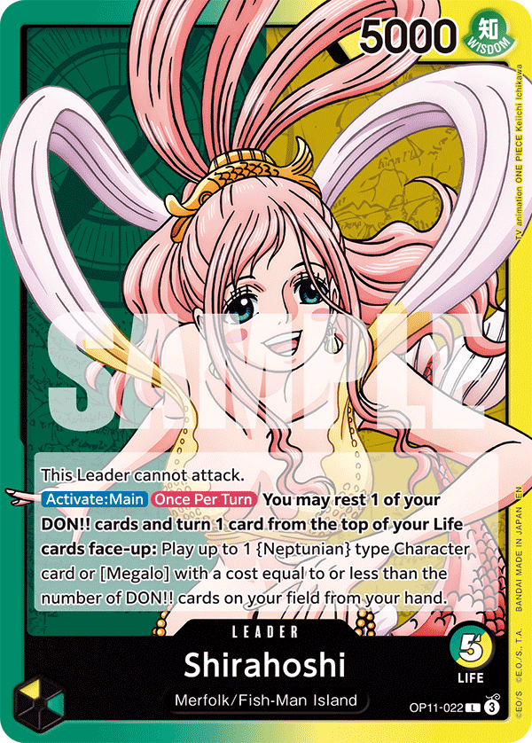 Shirahoshi OP11-022