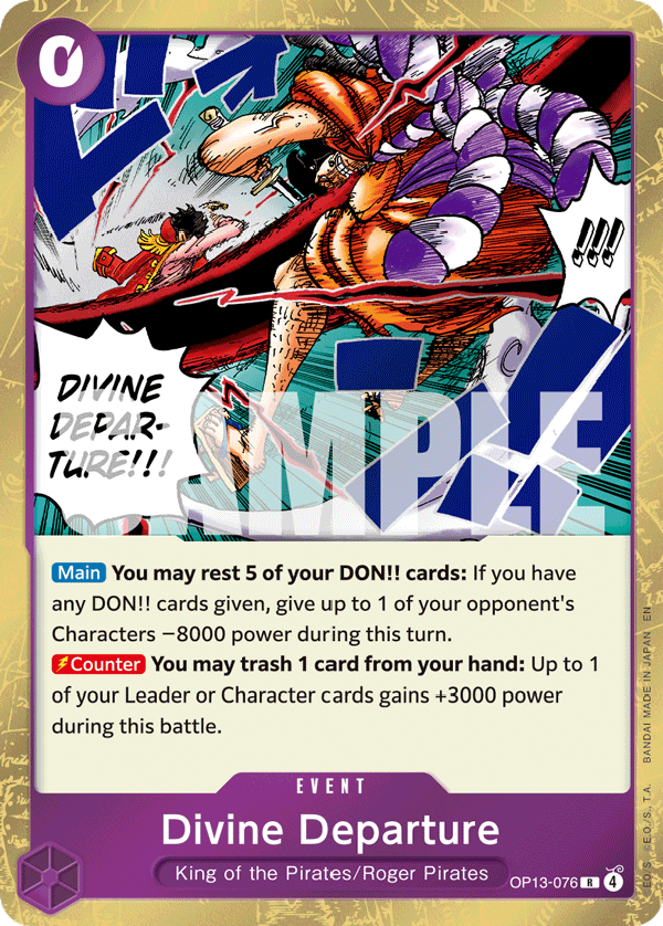 Divine Departure OP13-076