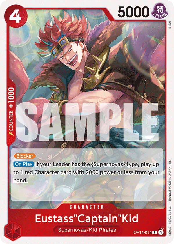 Eustass Captain Kid OP14-014