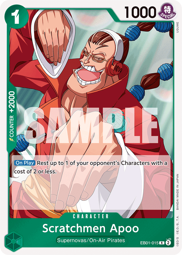 Scratchmen Apoo [PRB-02] EB01-015