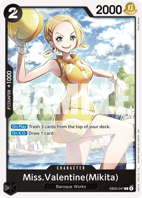 Miss.Valentine Mikita EB03-047