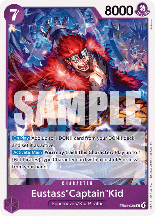 Eustass Captain Kid EB04-039