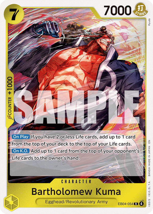 Bartholomew Kuma [Foil] EB04-054