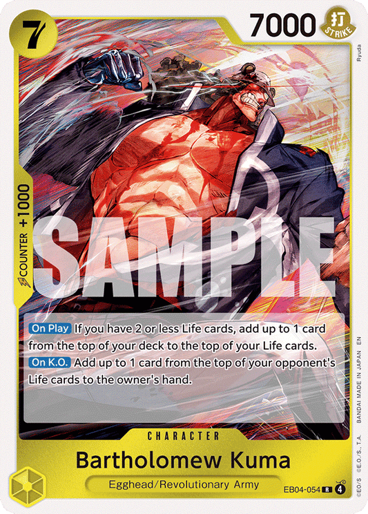 Bartholomew Kuma [Foil] EB04-054
