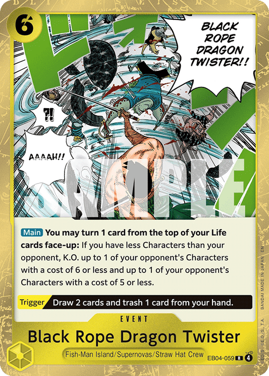 Black Rope Dragon Twister [Foil] EB04-059