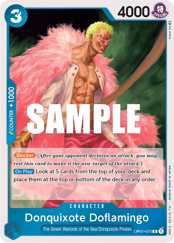 Donquixote Doflamingo OP01-073
