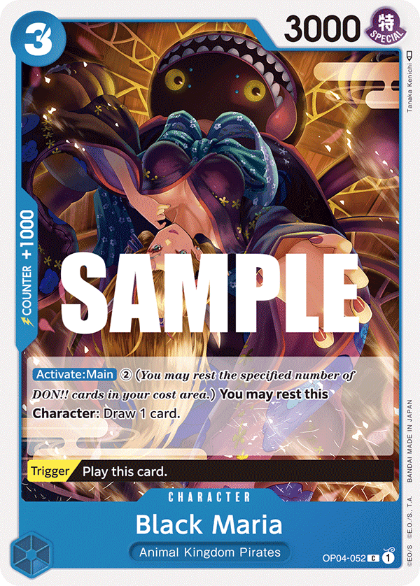 Black Maria [Pre-Release] OP04-052