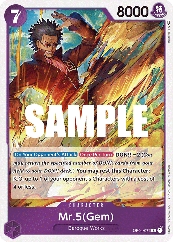 Mr.5 Gem OP04-072
