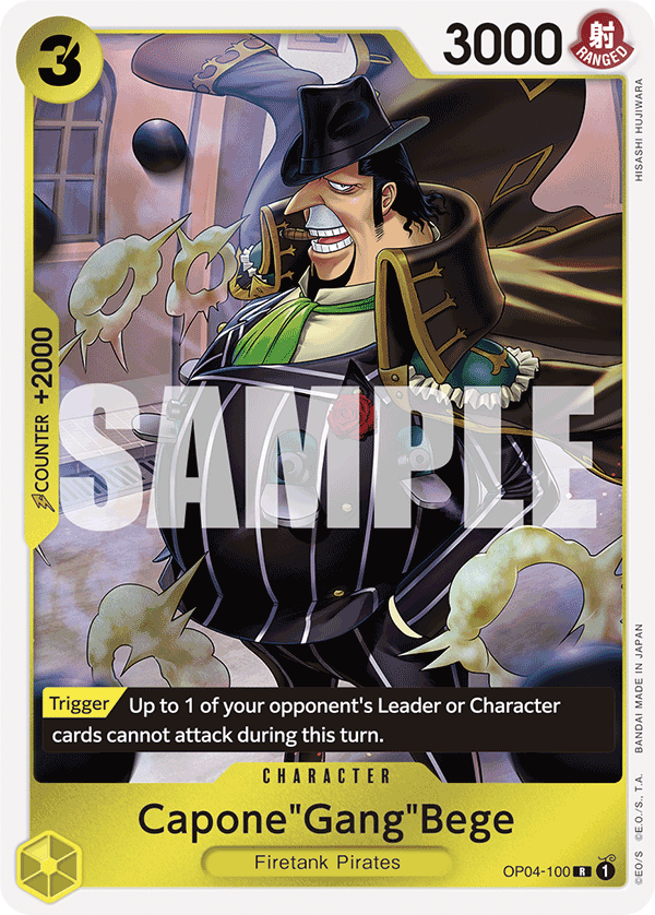 Capone Gang Bege [Full Art PRB01] OP04-100