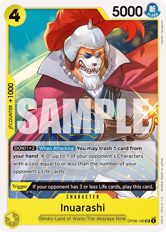Inuarashi [Reprint] OP06-100