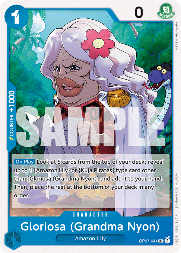 Gloriosa Grandma Nyon OP07-041