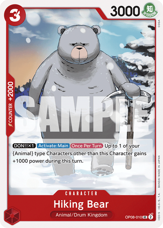 Hiking Bear OP08-010