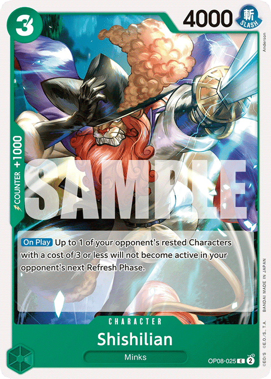 Shishilian [Pre-Release] OP08-025