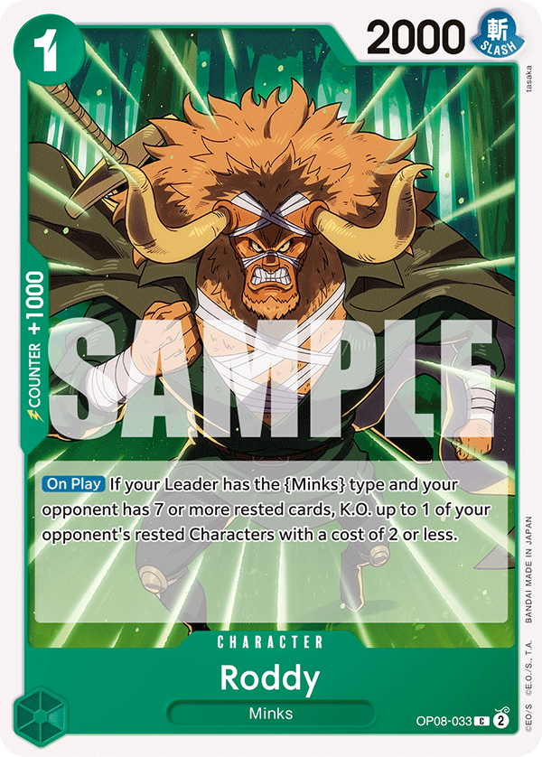Roddy [Pre-Release] OP08-033