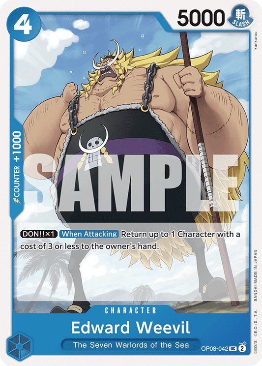 Edward Weevil [Pre-Release] OP08-042