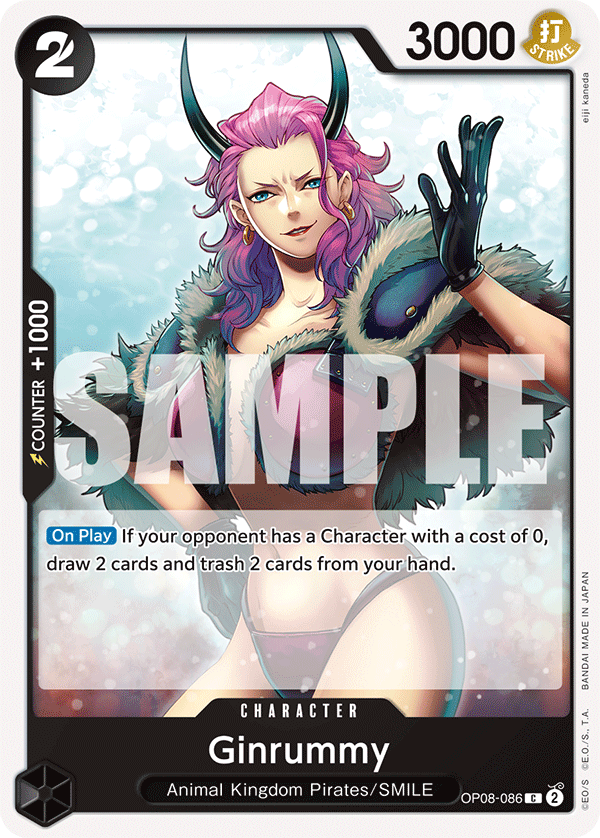 Ginrummy [Pre-Release] OP08-086