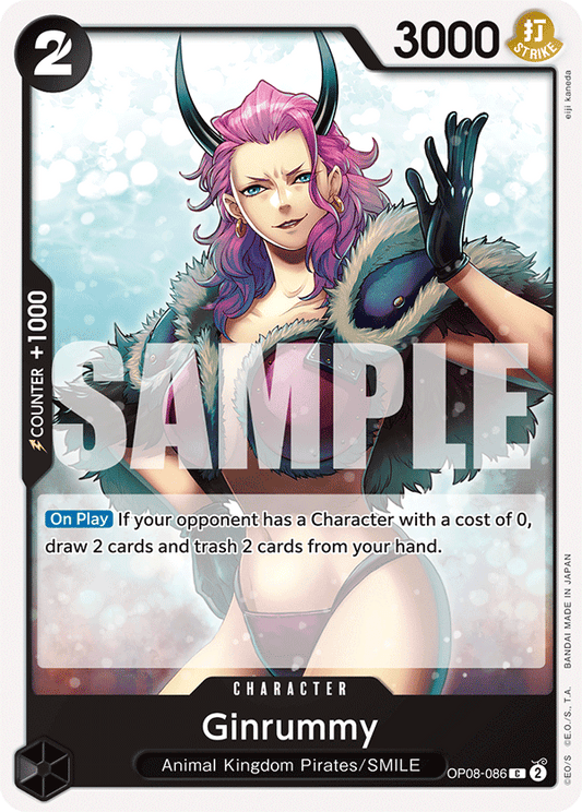 Ginrummy [Pre-Release] OP08-086