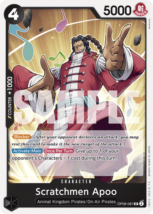 Scratchmen Apoo [Foil PRB-02] OP08-087