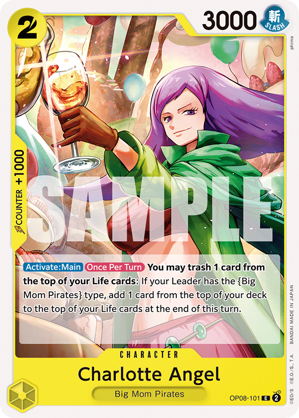 Charlotte Angel [Pre-Release] OP08-101