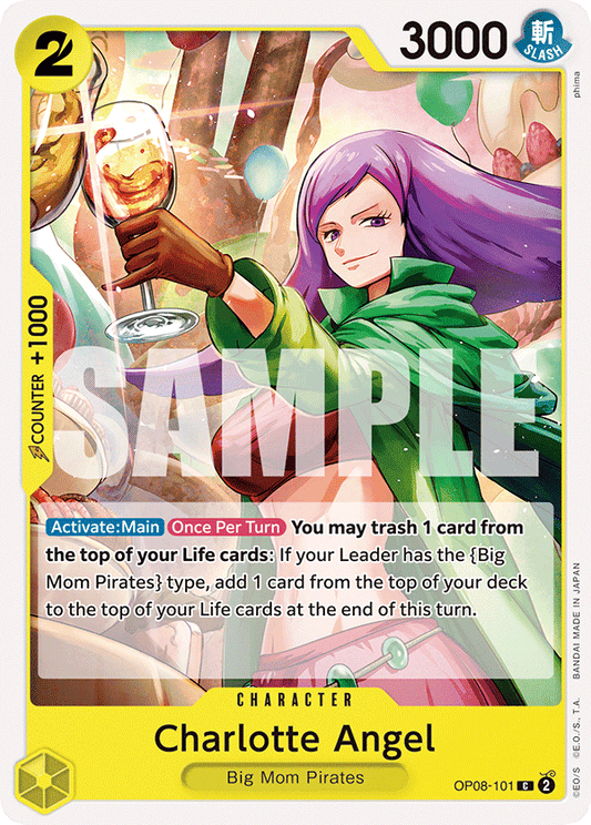 Charlotte Angel [Pre-Release] OP08-101