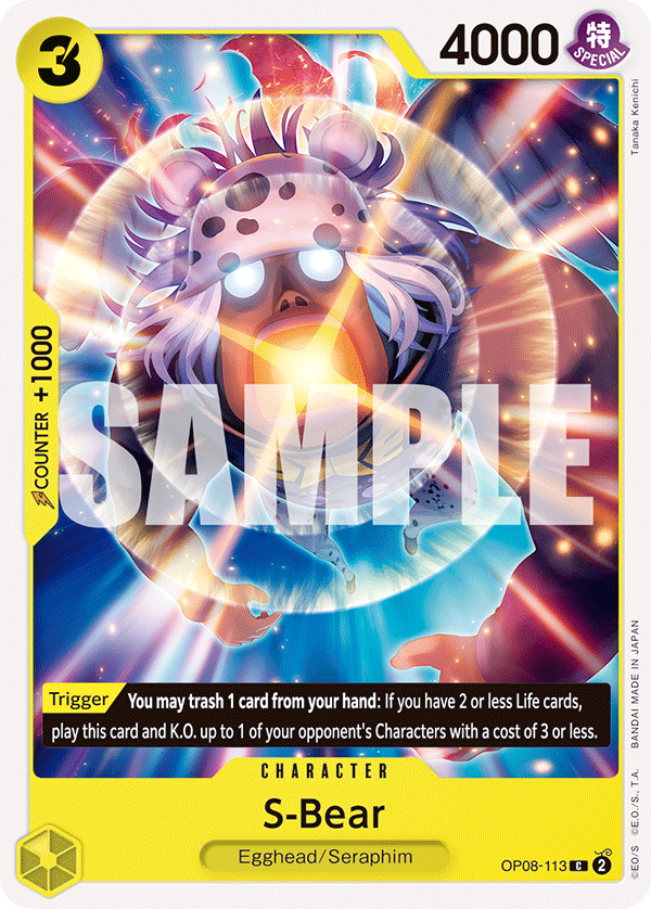 S-Bear [Pre-Release] OP08-113