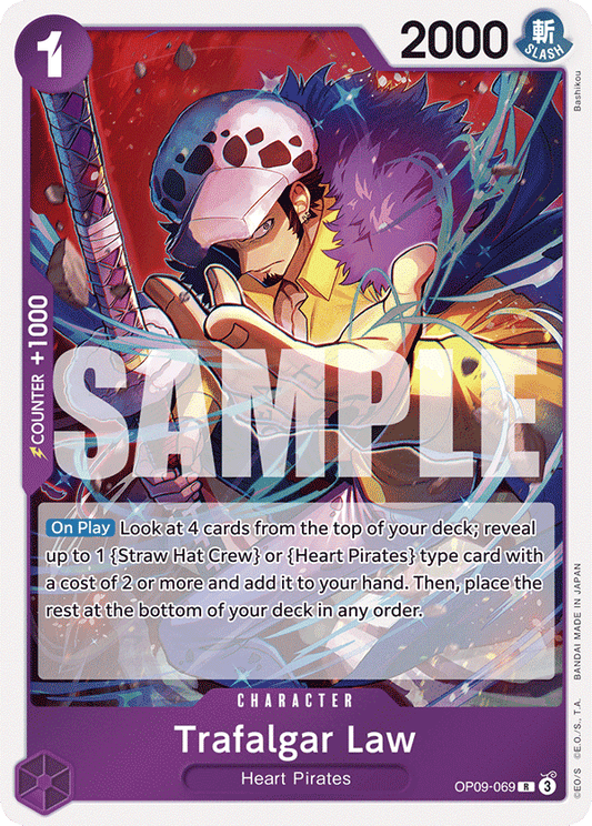 Trafalgar Law [Foil] OP09-069
