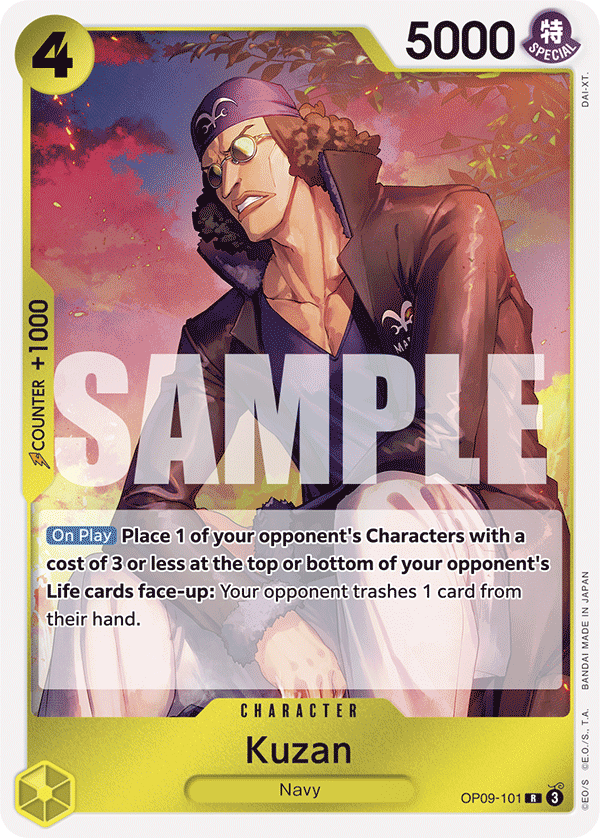 Kuzan [Foil] OP09-101