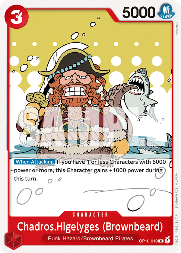 Chadros.Higelyges Brownbeard OP10-010