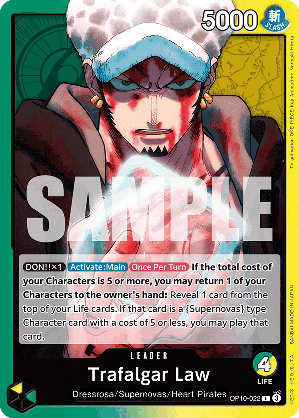 Trafalgar Law OP10-022
