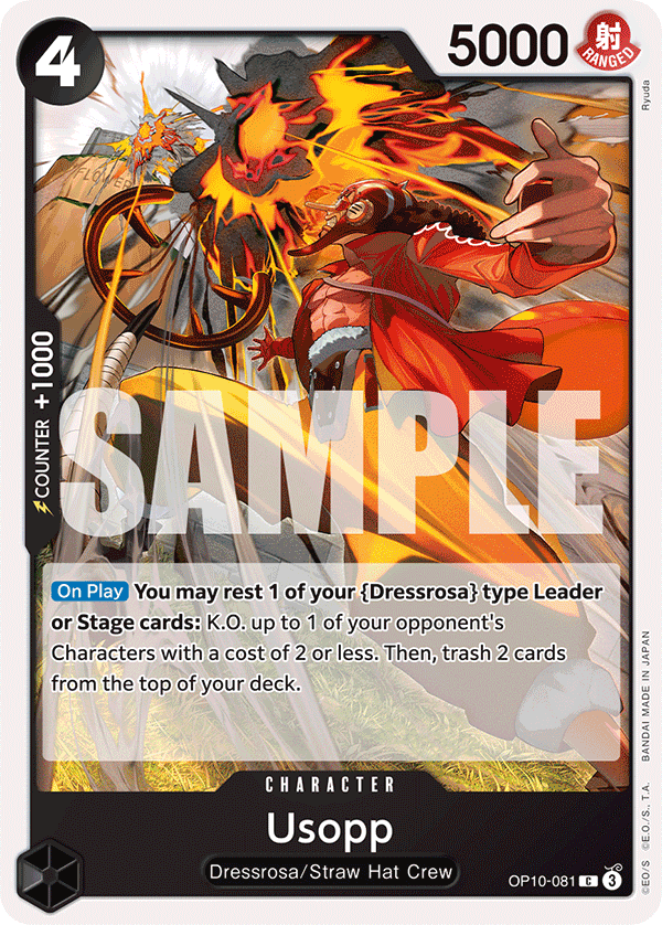 Usopp [Release Event] OP10-081