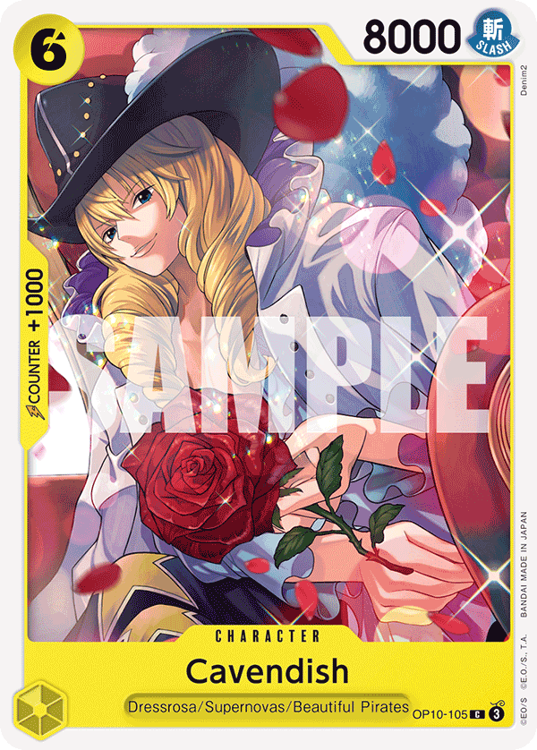 Cavendish [Foil PRB-02] OP10-105