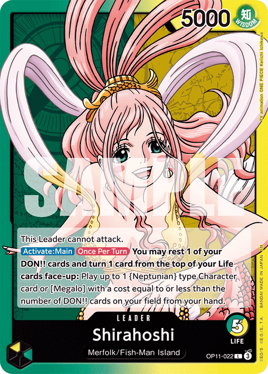 Shirahoshi OP11-022