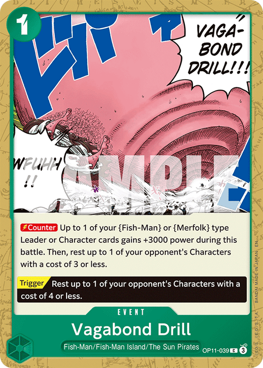 Vagabond Drill OP11-039