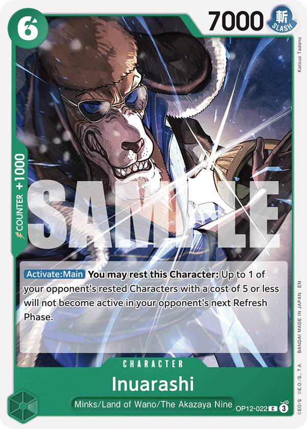 Inuarashi [Release Event] OP12-022