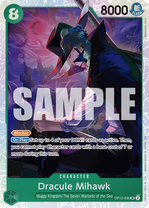 Dracule Mihawk OP12-030