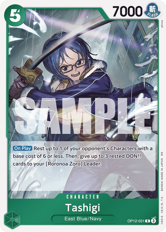 Tashigi [Zoro Deck] OP12-031