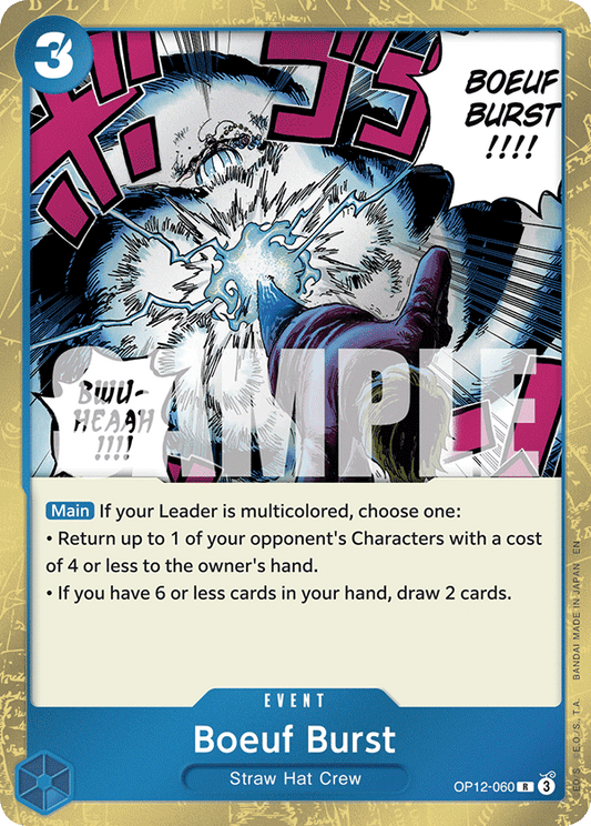 Boeuf Burst OP12-060