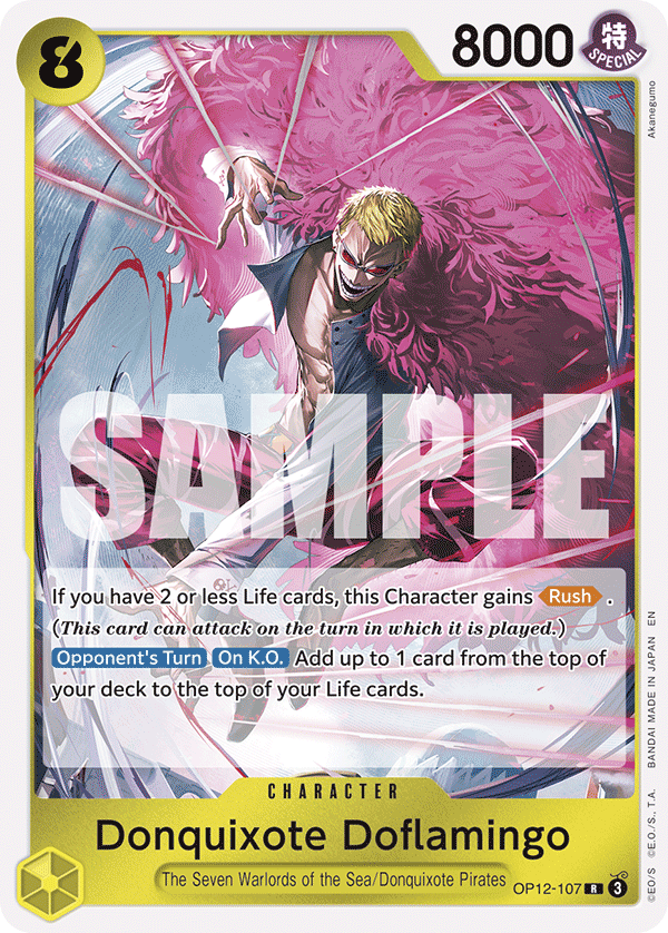 Donquixote Doflamingo OP12-107