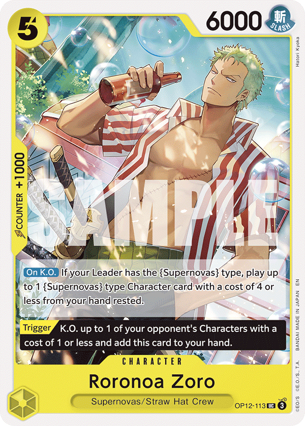 Roronoa Zoro [Event] OP12-113