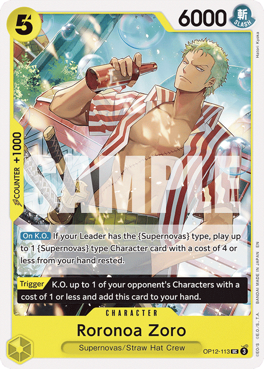Roronoa Zoro [Event] OP12-113