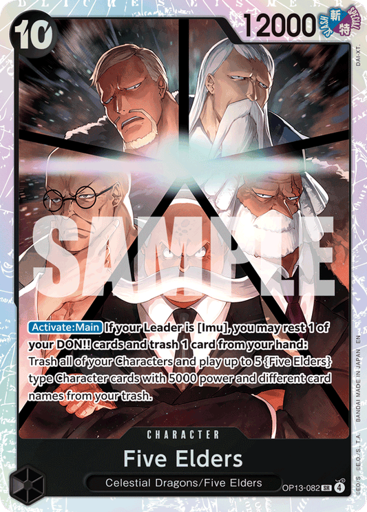 Five Elders OP13-082