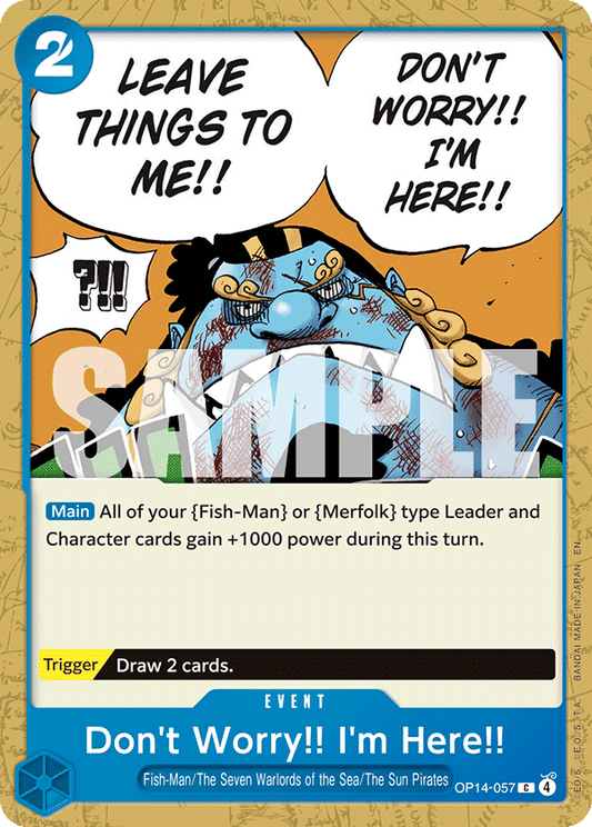 Don'T Worry!! I'M Here OP14-057