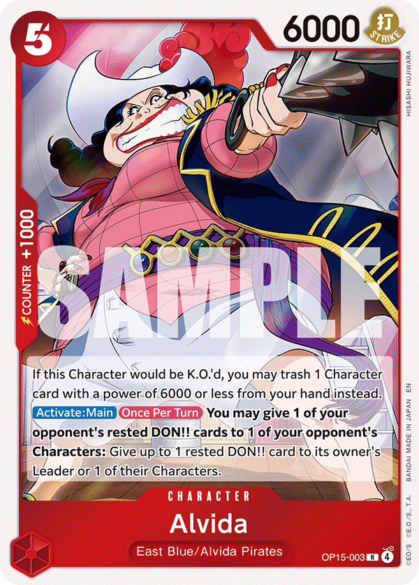 Alvida [Foil] OP15-003