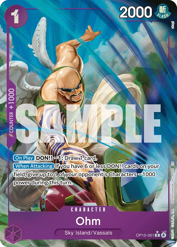 Ohm [Alternate Art] OP15-061