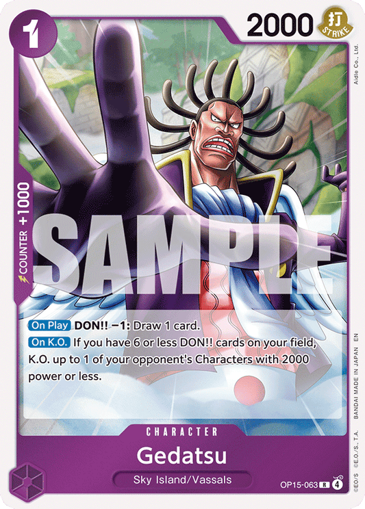 Gedatsu [Foil] OP15-063