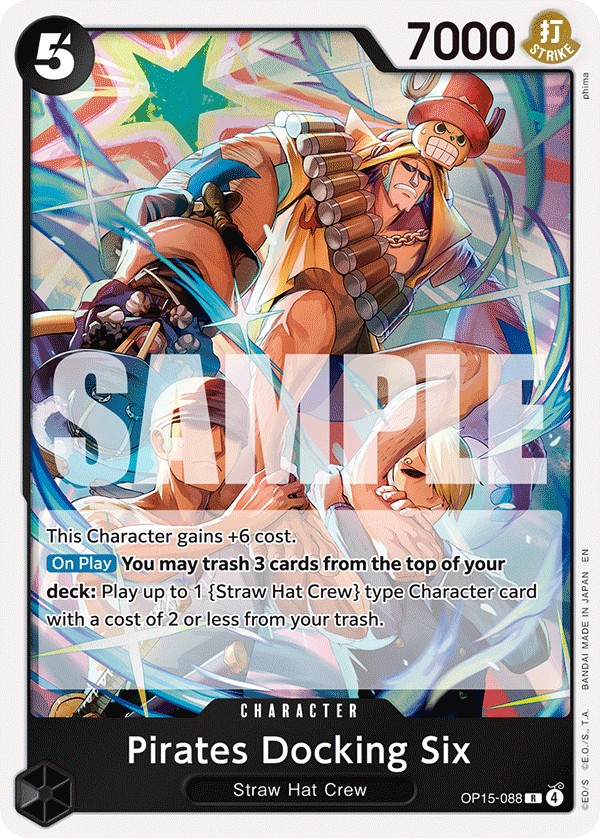 Pirates Docking Six [Foil] OP15-088