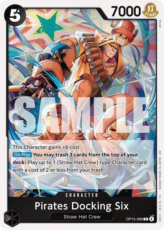 Pirates Docking Six [Foil] OP15-088