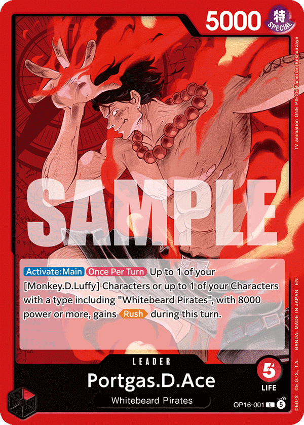 Portgas.D.Ace OP16-001